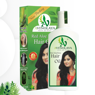 Red Aloe Vera Hair Oil 100ml | Thick & Voluminous Hair