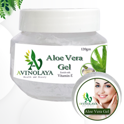 Pure Aloe Vera Gel with Vitamin E | 100% Natural Skin Care