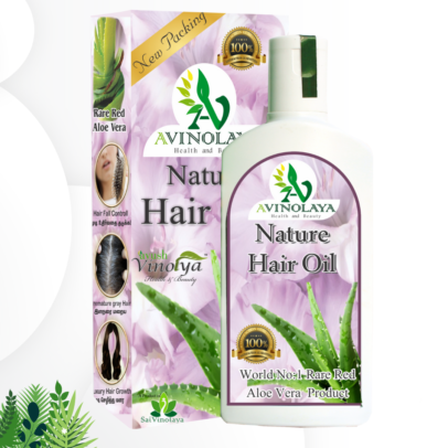 Nature Hair Oil 100ml | Herbal Nourishment | Reduces Hair Fall